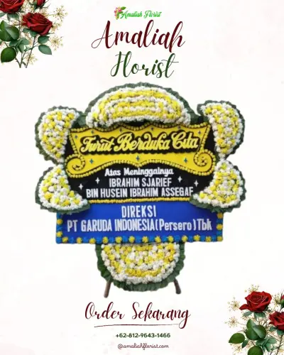 Papan Bunga Duka labuh baru barat