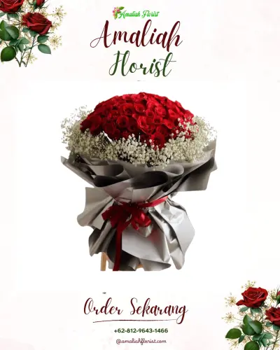 Buket Bunga labuh baru barat